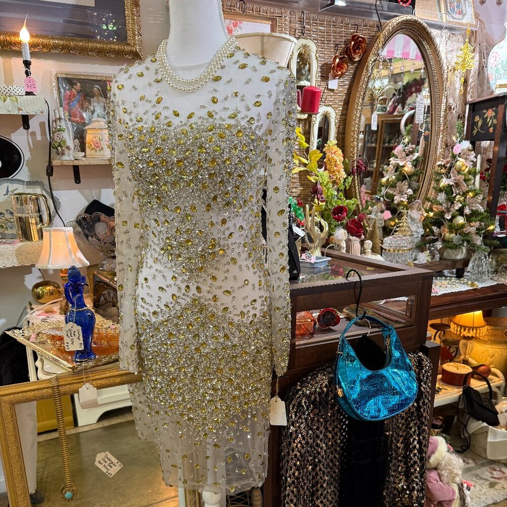 Sivalia Couture Sequin Bodycon Cocktail Dress Size 4